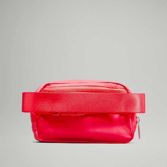Last One! Pale Raspberry Hot Pink Lululemon Everywhere Belt Bag Extended Strap - Picture 7 of 16